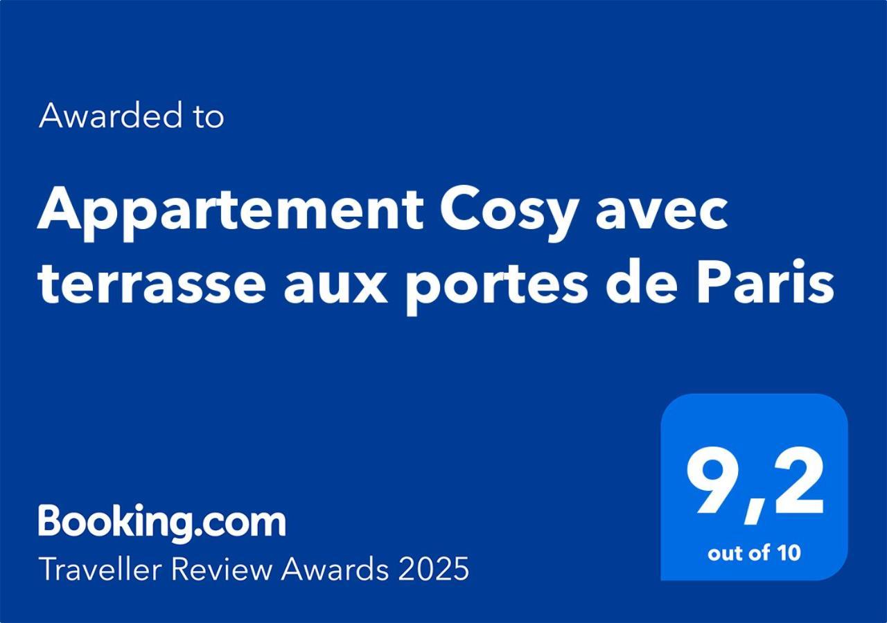 Appartement Cosy Avec Terrasse Aux Portes De Paris فيلوجويف المظهر الخارجي الصورة